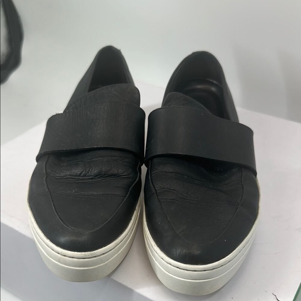 Vagabond Camille Leather Platform Black Sneakers 8 EU 39
